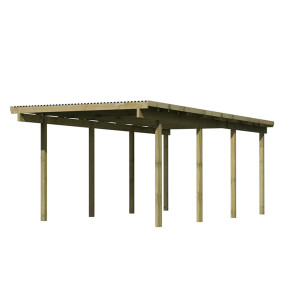 category Karibu | Enkele Carport Eco 2 | Variant A 200109-10